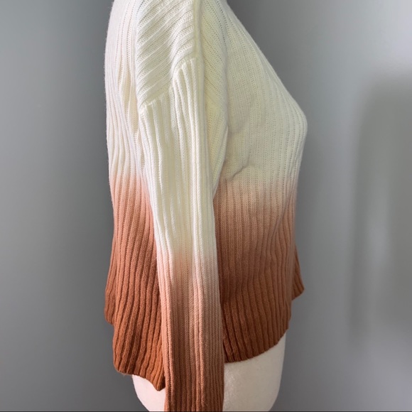 SILENCE + NOISE | Ombré Ribbed Sweater - Picture 10 of 10